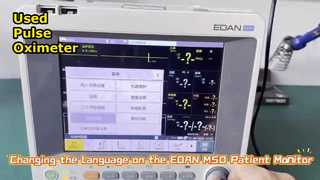 একটি ঘনিষ্ঠ চেহারা: ব্যবহৃত পালস অক্সিমিটার মাইন্ড্রে PM50 রক্তের অক্সিজেন স্যাচুরেশন ডিটেক্টর