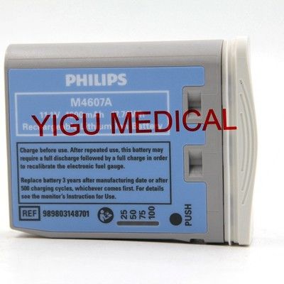 High Capacity 11.1V 1600mAh Patient Monitor Battery Compatible with IntelliVue MP2 X2 Medical Equipment Battery